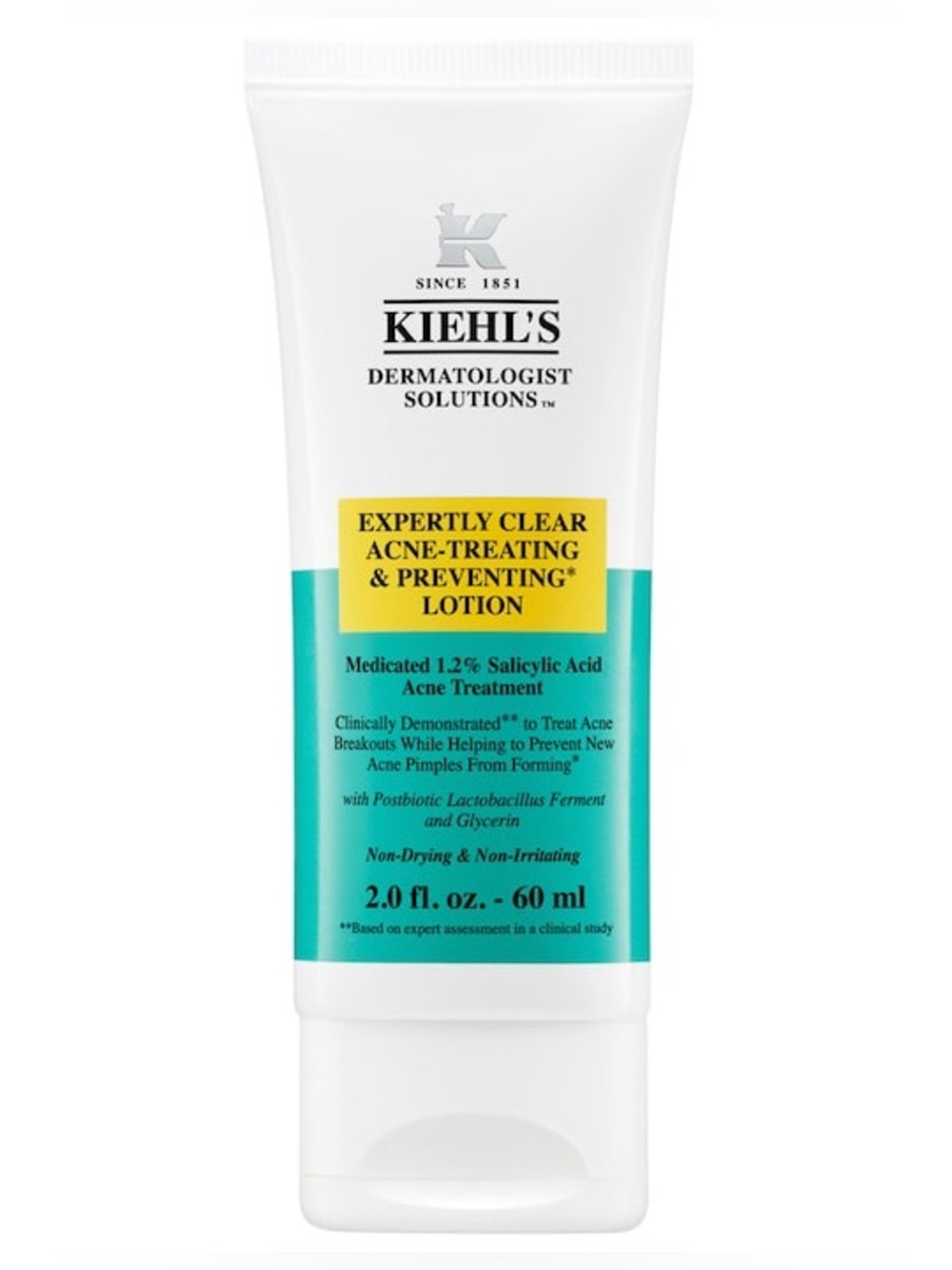 Kiehl’s Expertly Clear Acne Treating & Preventing Face & Body Moisturizer